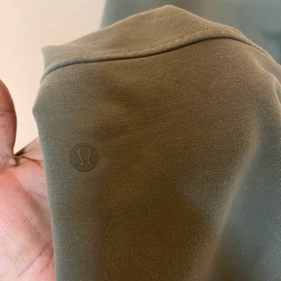 Lululemon City Sweat Joggers Size Medium Olive Green - Picture 2 of 9